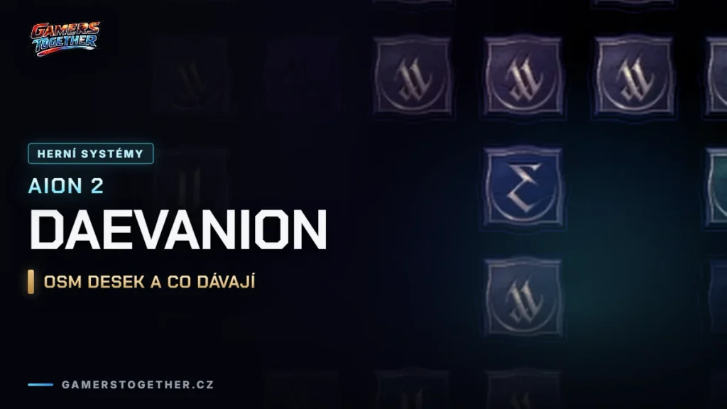 AION 2 Daevanion: desky, body a krystaly