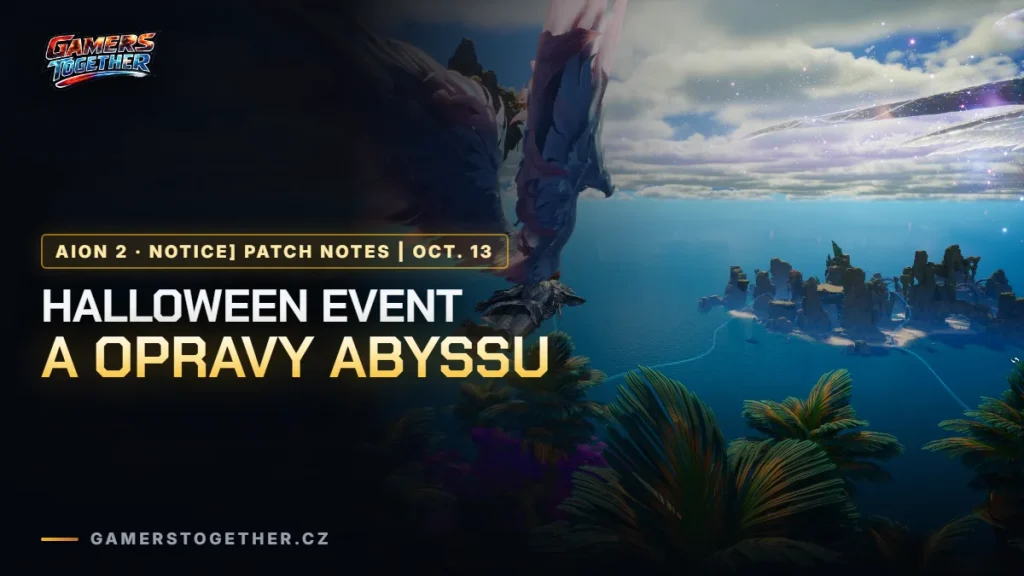 AION 2 (global): Halloween event, oprava Sorcerera a konec sekání v Abyss