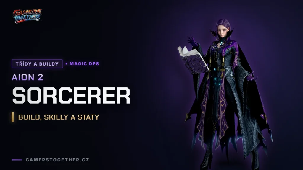 AION 2 Sorcerer: build, skilly a staty