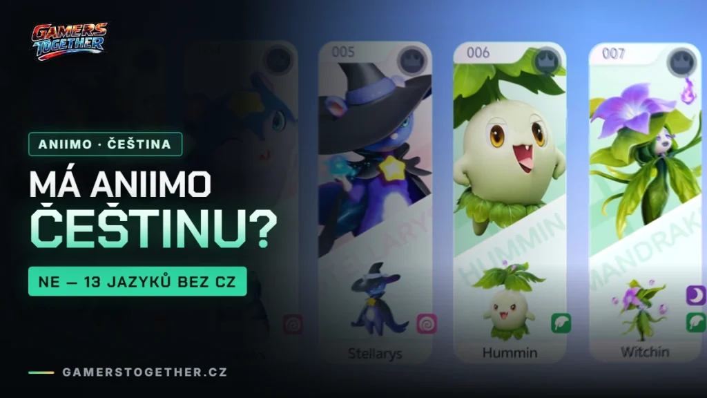 Má Aniimo češtinu? Odpověď a seznam jazyků hry