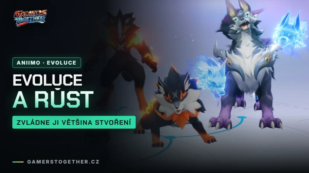 Aniimo: evoluce a růstové fáze stvoření
