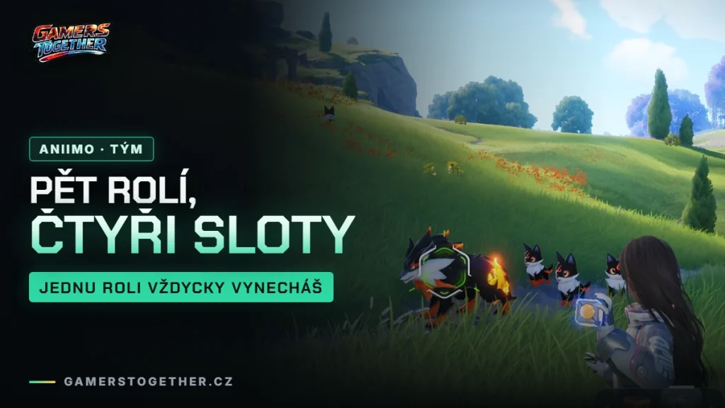 Aniimo: pět rolí, čtyři sloty — jak složit tým