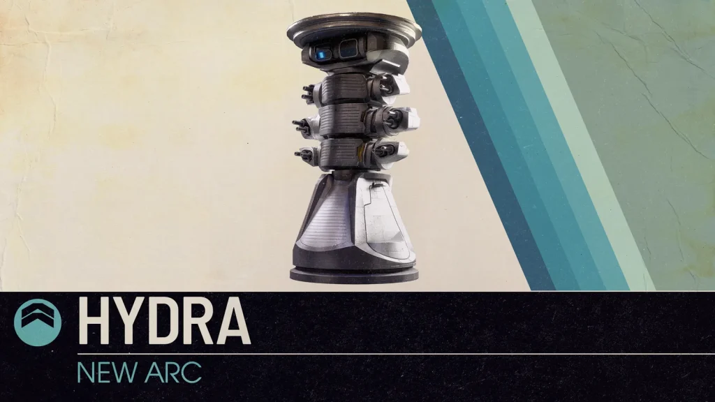 Hydra, ein dreiteiliges ARC-Turret in ARC Raiders
