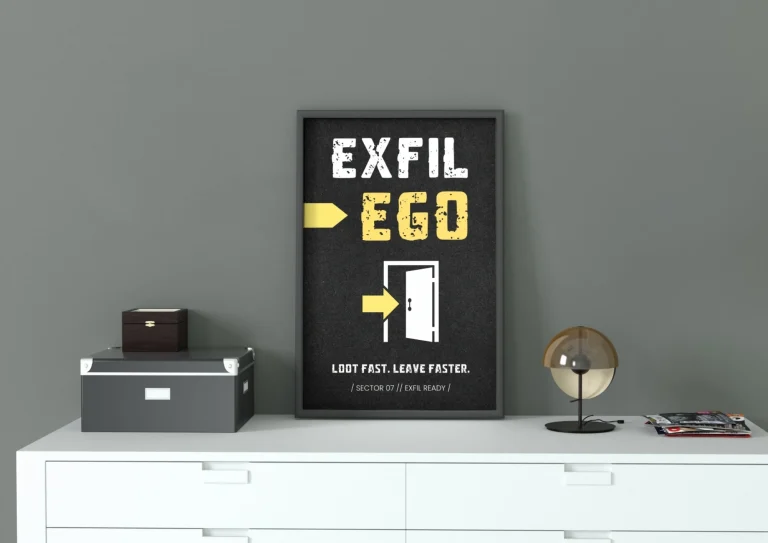 ARC Raiders plakát EXFIL EGO