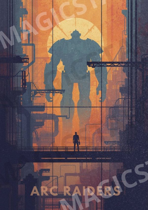 Plakát ARC Raiders The Giant in the Factory – náhled celého motivu s vodoznakem