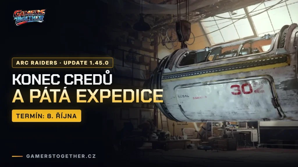 ARC Raiders 1.45.0: konec Credů a Expedice 5