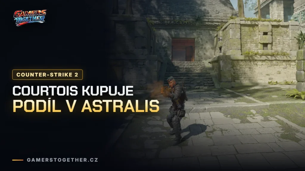 Thibaut Courtois vstupuje do Astralis. Brankář Realu Madrid investuje do slavné CS2 organizace