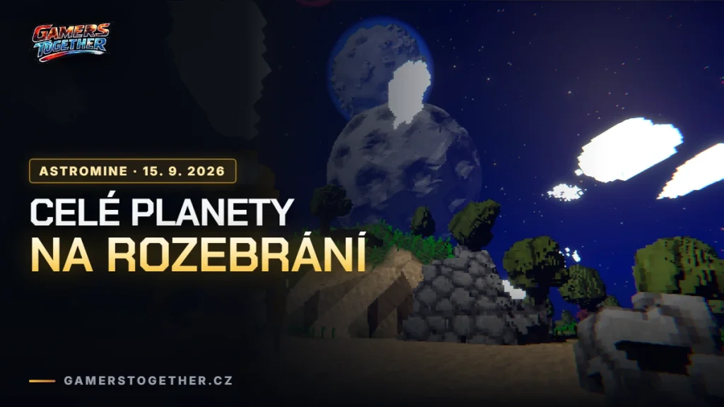Astromine chystá plně zničitelné planety a kooperaci až pro čtyři hráče
