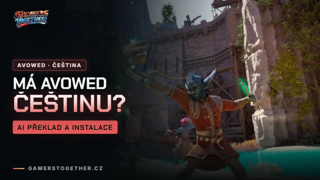 Má Avowed češtinu? AI překlad pro Steam a jak ho nainstalovat