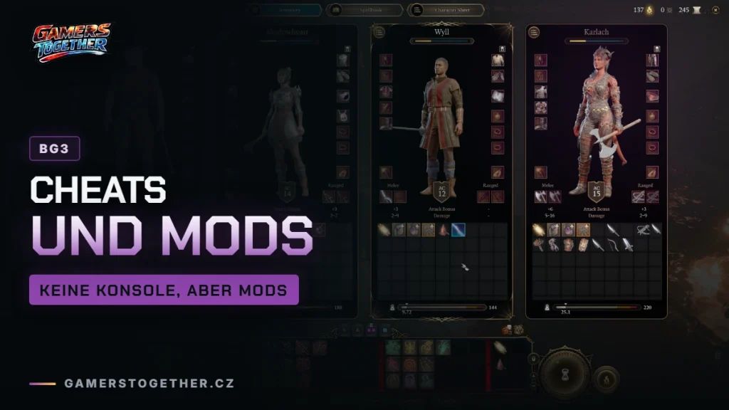 Baldur’s Gate 3 Cheats und Mods: keine Konsole, so nutzt du den Mod Manager