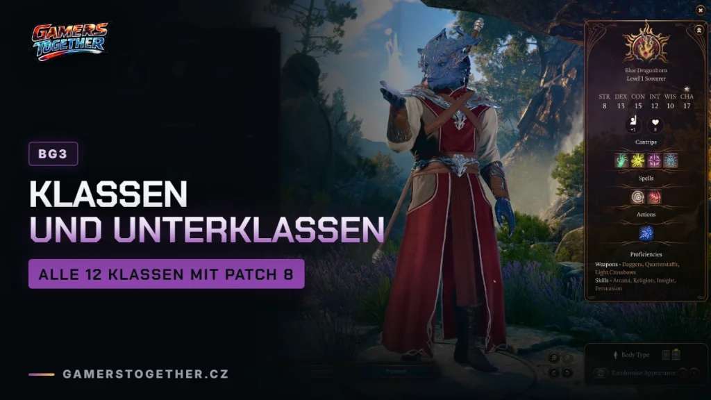 Baldur’s Gate 3 Klassen und Unterklassen: alle 12 Klassen inklusive Patch 8