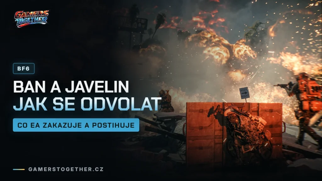 Battlefield 6 ban: Javelin anticheat, co je zakázané a jak se odvolat