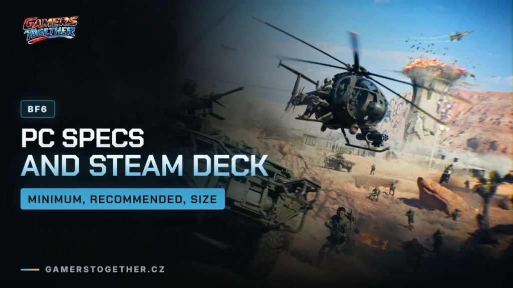 Battlefield 6 system requirements: minimum, recommended, size and Steam Deck