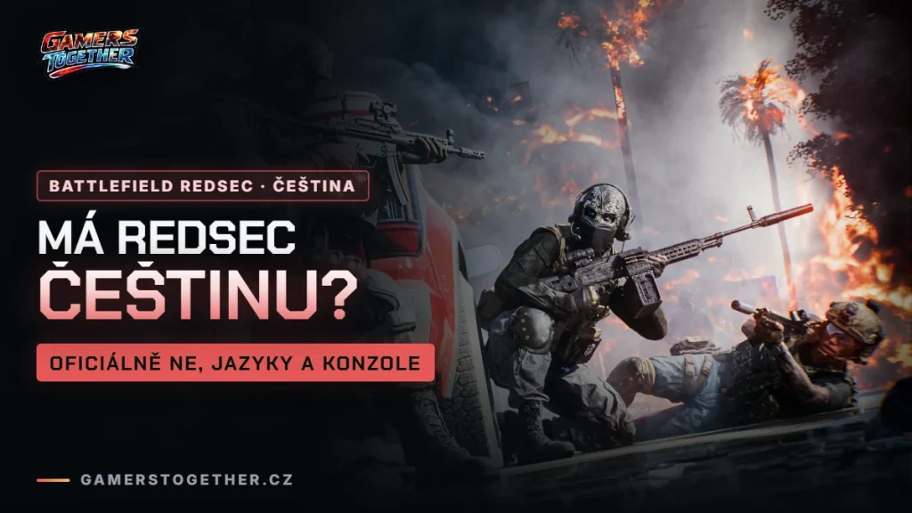 Má Battlefield REDSEC češtinu? Oficiálně ne