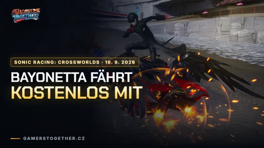 Bayonetta wird kostenlos in Sonic Racing: CrossWorlds spielbar