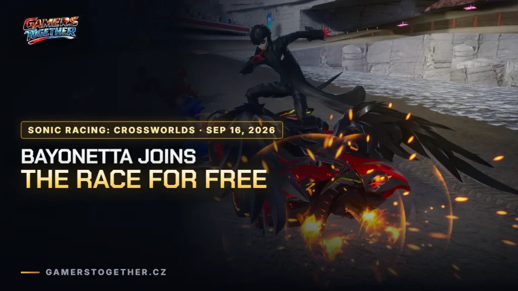 Bayonetta Is Joining Sonic Racing: CrossWorlds as a Free Year Two Racer