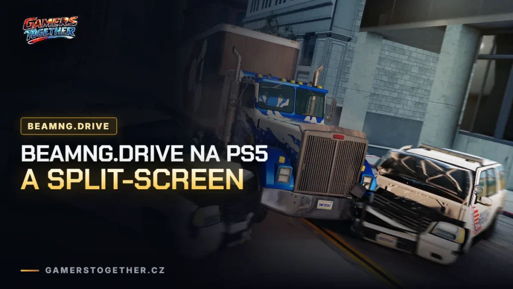 BeamNG.drive vyjde na PlayStation 5 už 19. října, a to rovnou se split-screenem