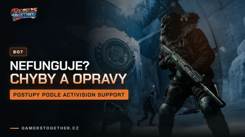 Black Ops 7 nefunguje: chyby, pády a připojení podle Activision