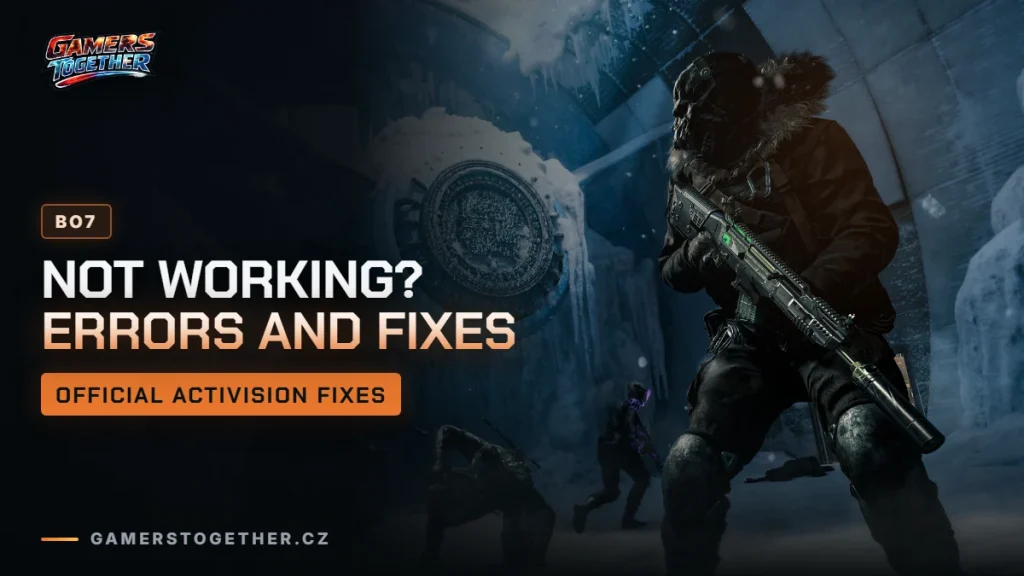 Black Ops 7 not working: errors, crashes and connection fixes