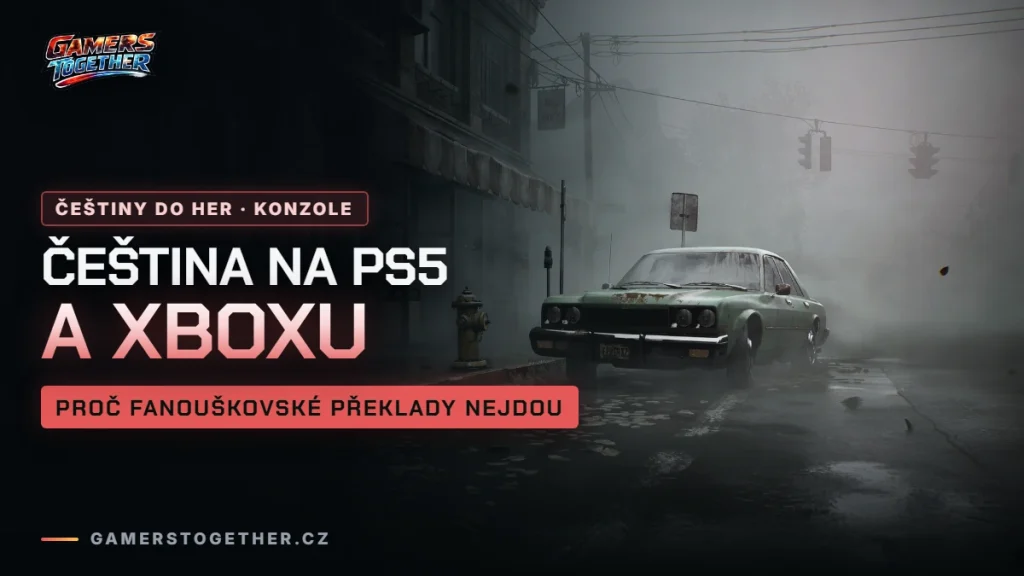 Čeština na PS5 a Xboxu: proč fanouškovské překlady na konzolích nejdou