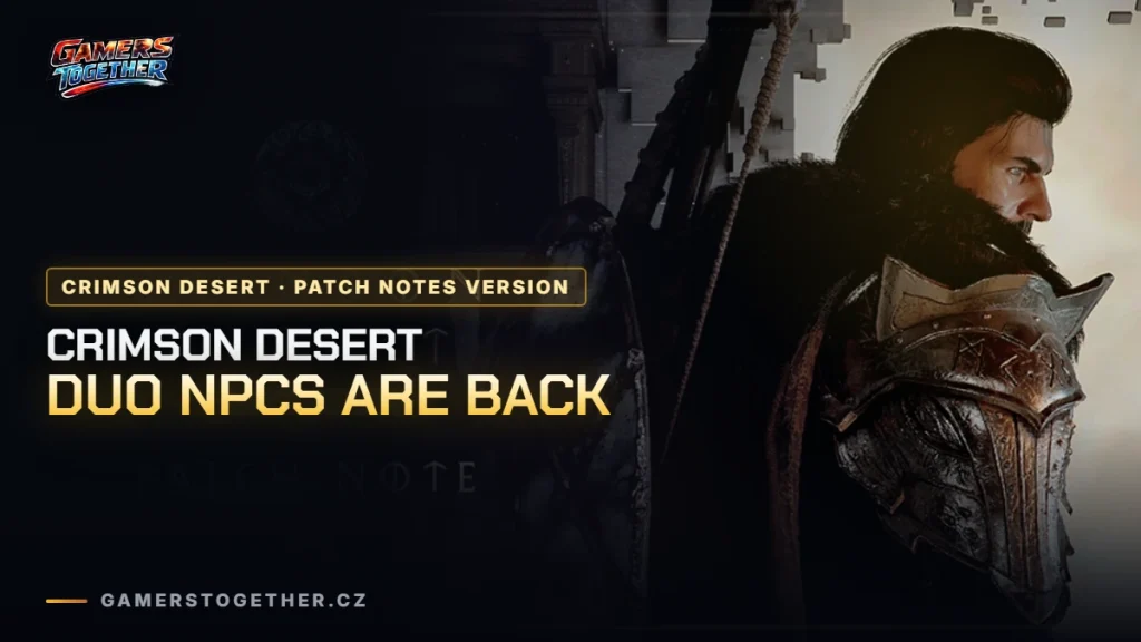 Crimson Desert 2.03.01: Duo NPCs Are Back in Tommaso and Crashes Are Fixed