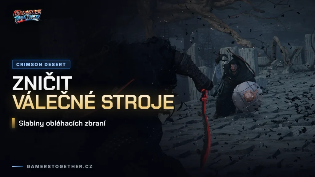Crimson Desert: zničit válečné stroje