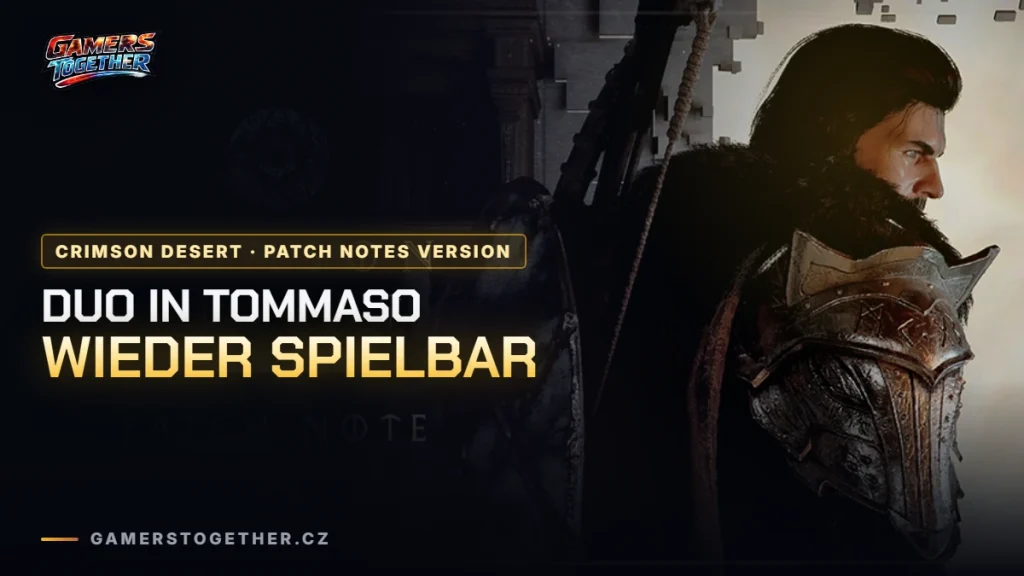 Crimson Desert Patch 2.03.01: Duo-NPCs in Tommaso sind zurück und Absturz-Fix