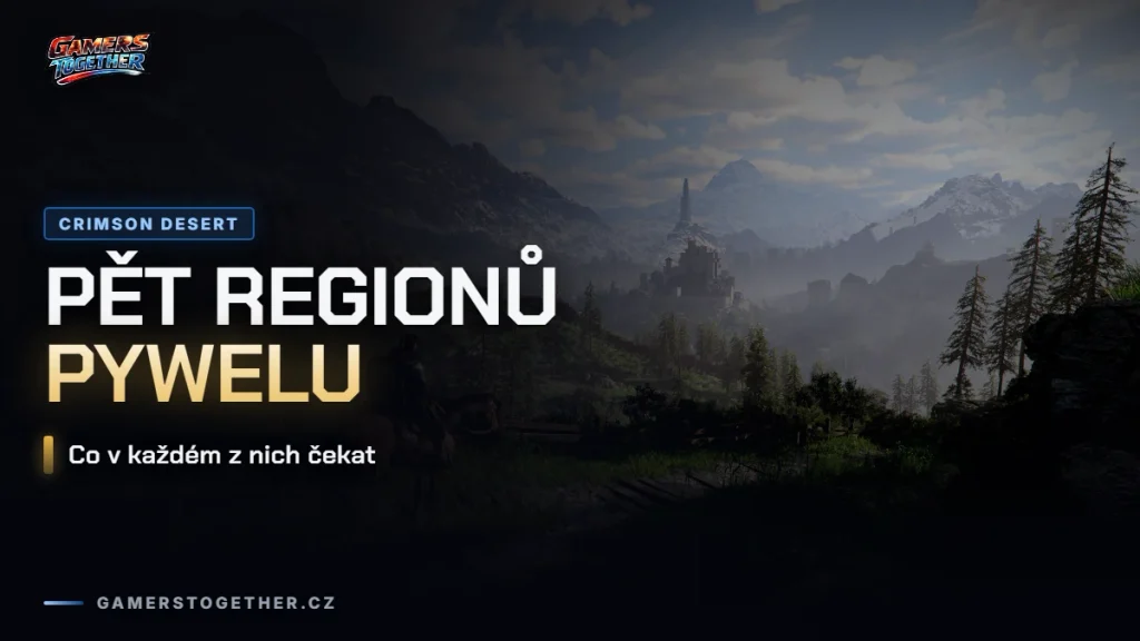 Crimson Desert: pět regionů Pywelu
