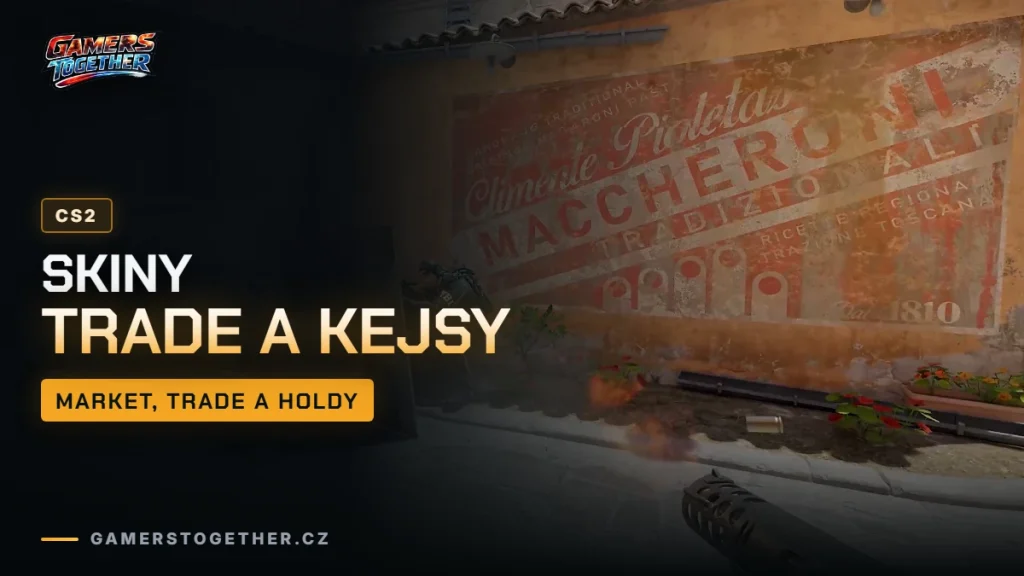 Skiny v CS2: kde je legálně získat, trade, kejsy a omezení Steamu