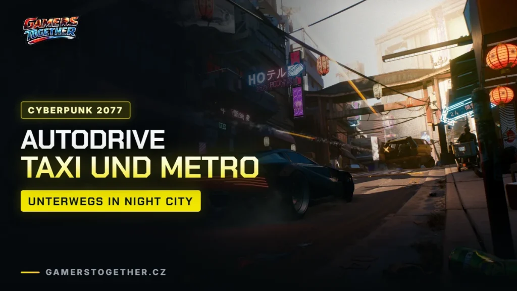 Cyberpunk 2077 AutoDrive, Delamain-Taxi und Metro: So kommst du durch Night City