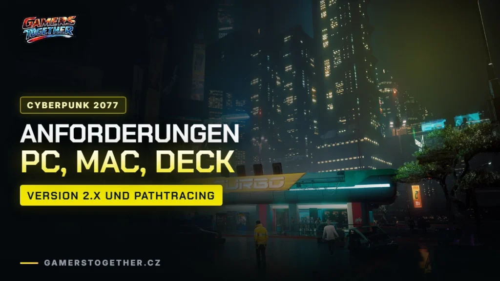Cyberpunk 2077 Systemanforderungen für PC, Mac und Steam Deck (2.x)