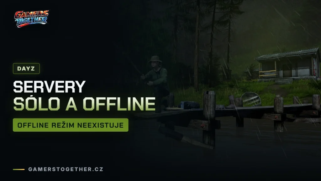 DayZ servery: oficiální vs komunitní, sólo a offline