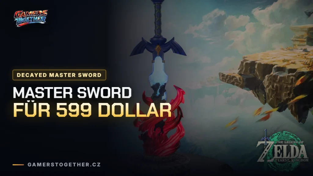 Decayed Master Sword aus Tears of the Kingdom kommt als 1:1-Replik für 599 Dollar