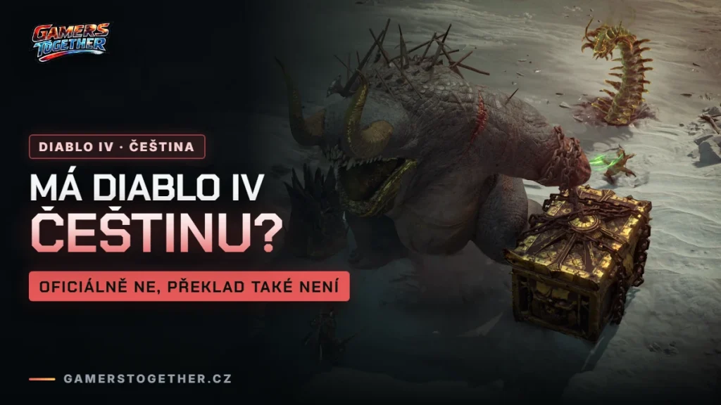 Má Diablo IV češtinu? Oficiálně ne a fanouškovský překlad také není