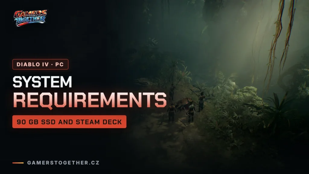 Diablo 4 system requirements, install size and Steam Deck