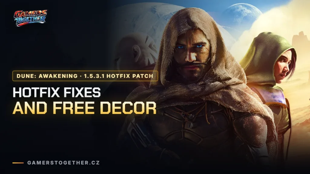 Dune: Awakening hotfix: login decorations, BattlEye rollback and a pile of fixes