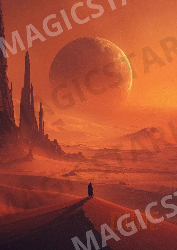 Plakát Dune Arrakis – náhled celého motivu s vodoznakem