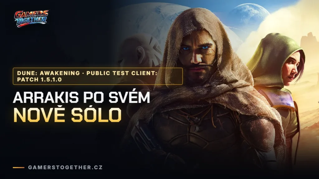 Dune: Awakening testuje patch 1.5.1.0: single-player a nový výběr postav
