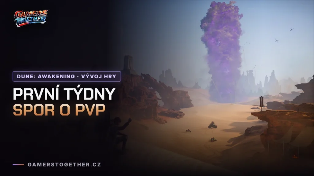 Dune: Awakening: první týdny a spor o nucené PvP