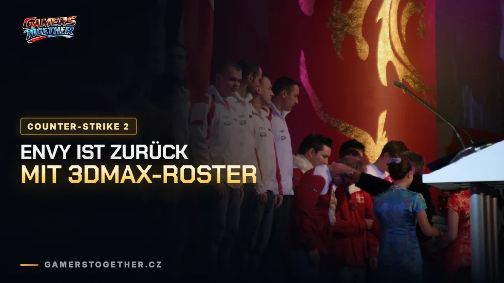 ENVY kehren in Counter-Strike zurück – mit dem Roster von 3DMAX
