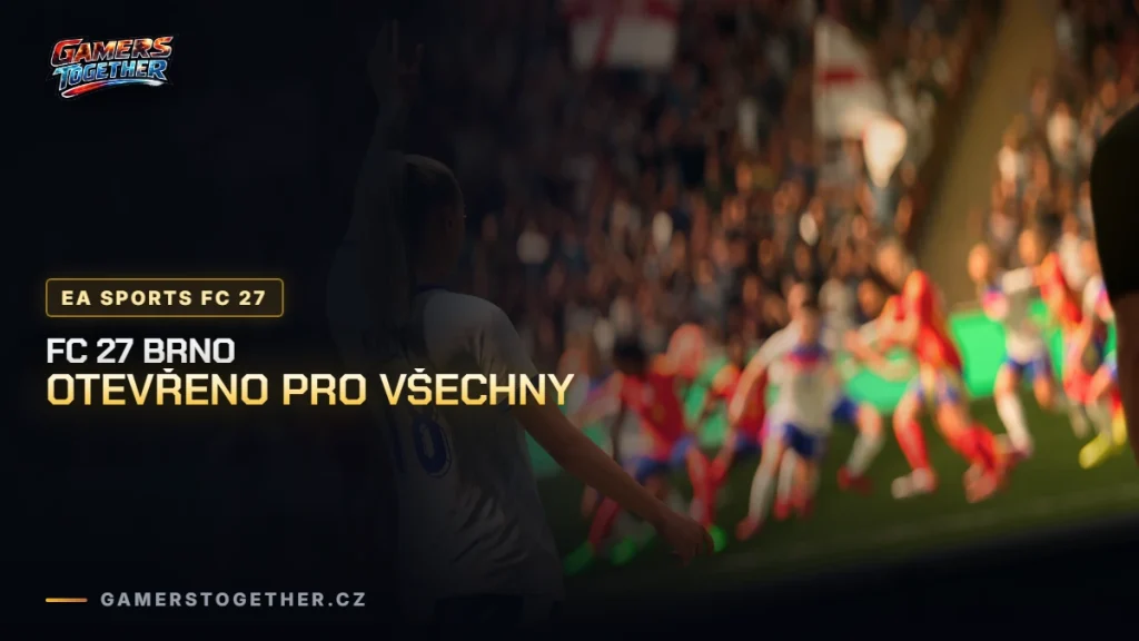 FC 27 BRNO startuje: otevřené kvalifikace na PS5 i Xboxu, finále na festivalu Life!