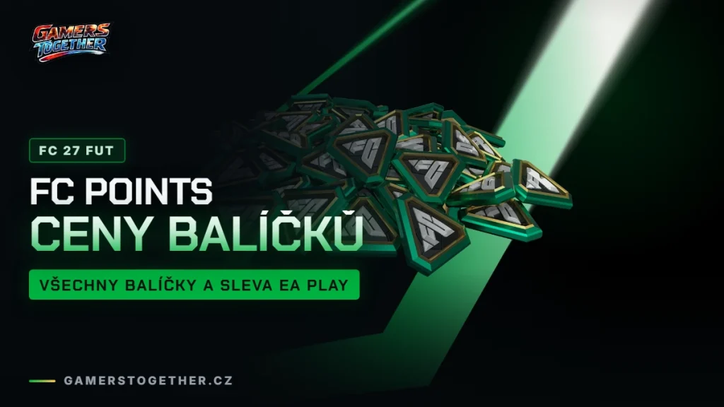 FC 27 FC Points: ceny v Kč a eurech, balíčky a jak ušetřit