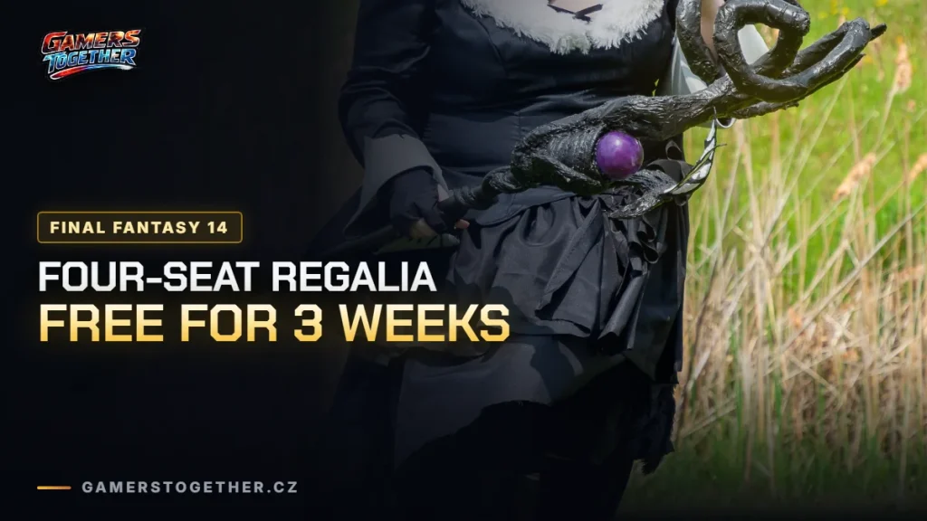 Final Fantasy 14 Gives Away the Regalia Type-G Four-Seat Mount Again