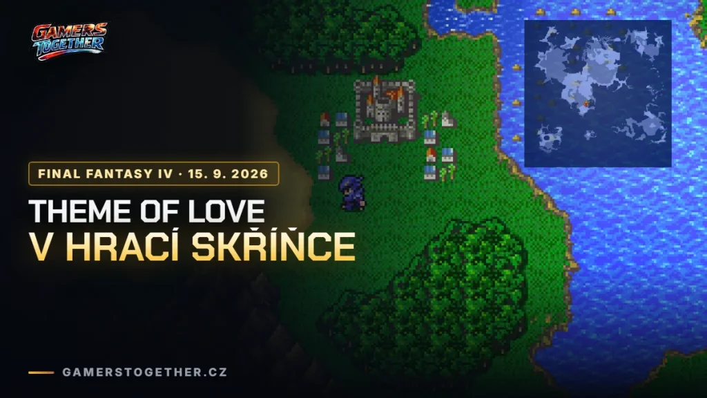 Final Fantasy IV má hrací skříňku s Theme of Love, Cecilem a Rosou
