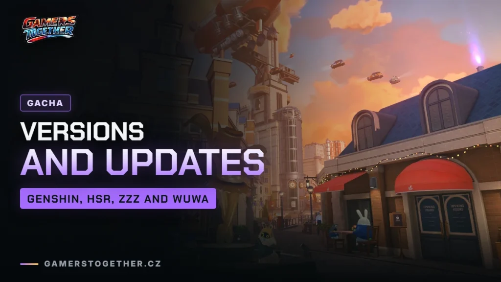 Current versions of Genshin Impact, HSR, ZZZ and Wuthering Waves and how to update