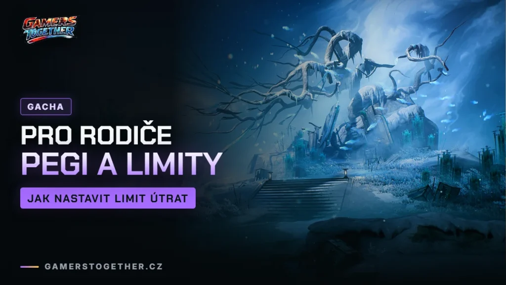 Gacha hry a děti: PEGI, náhodné nákupy a jak nastavit limit útrat