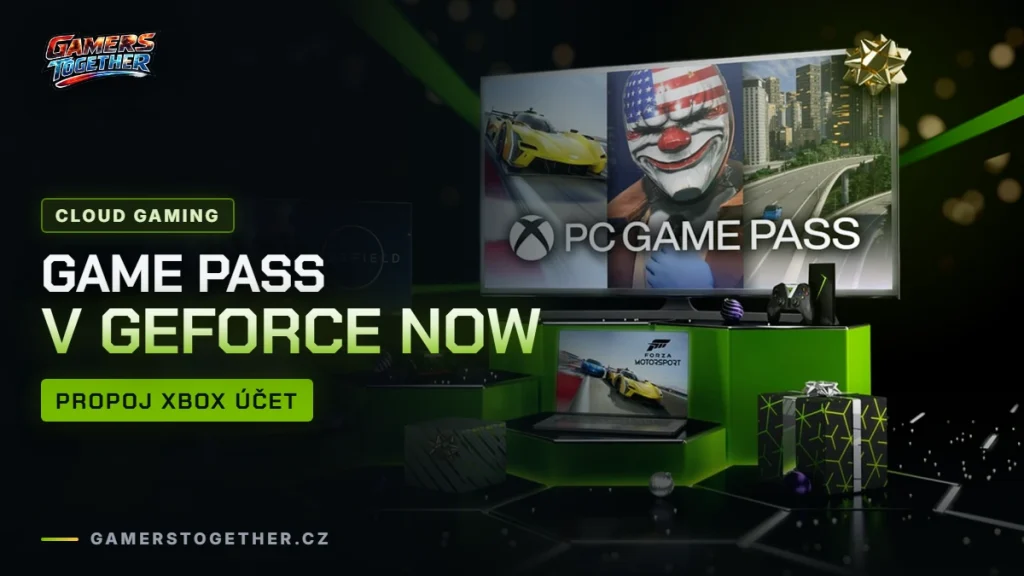 GeForce NOW a Game Pass: jak propojit Xbox účet a hrát hry z PC Game Passu