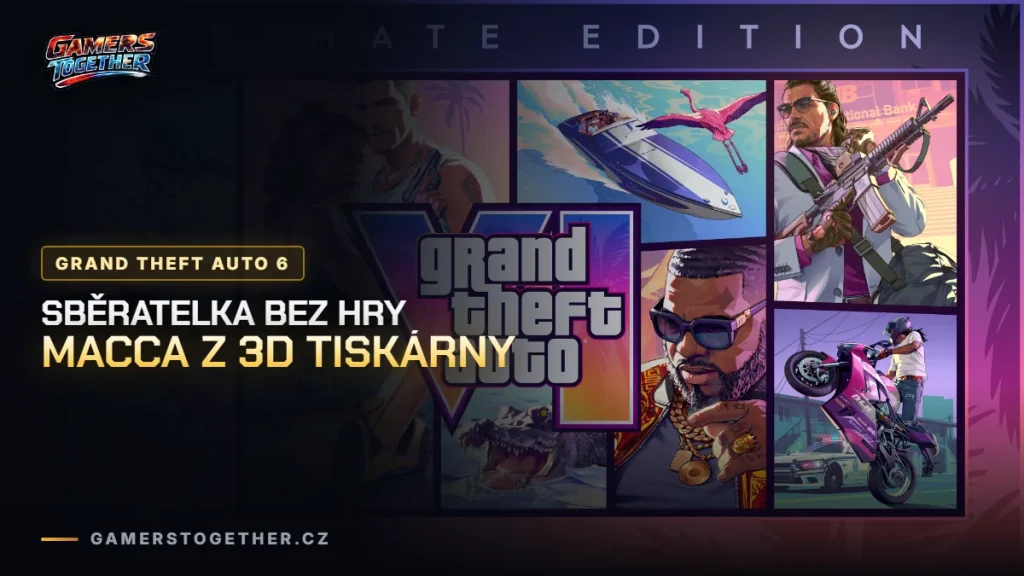 Fanoušci si tisknou Macca the Gator z GTA 6 sami. Sběratelka za 400 dolarů totiž hru neobsahuje