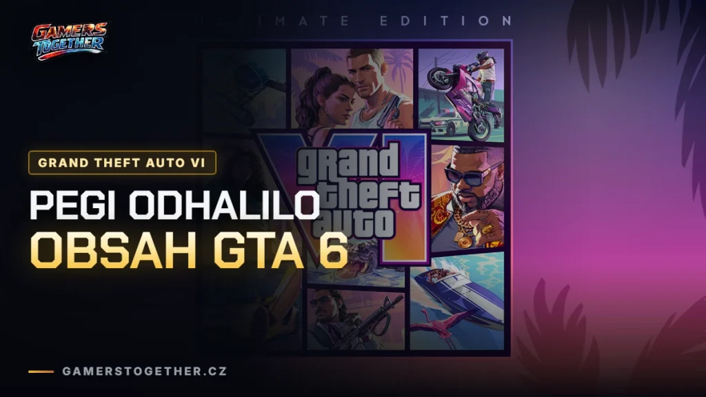 PEGI odhalilo, co všechno v GTA 6 půjde: strip kluby, kokain z ruky i dekapitace