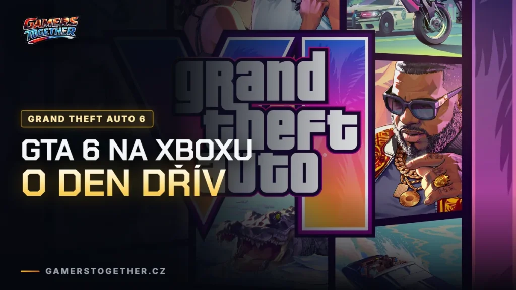 GTA 6 vyjde v rolling midnight release. Na Xboxu se dá spustit dřív než na PS5